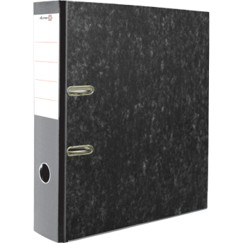 Папка регистратор , А4 , 'Attomex', 80 мм , картонная , мраморная, 3090811