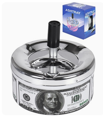 Пепельница бездымная Купюра, ПЛ-1073
