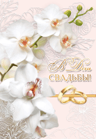 Открытки А5 Этюд "В день Свадьбы" К ассорти