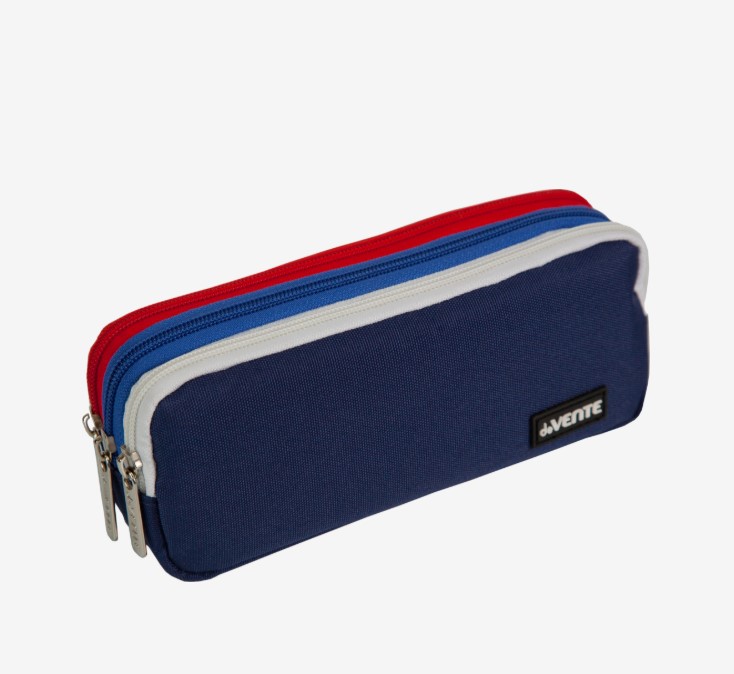 Пенал 'deVENTE. 3 Colors' 21x8,5x5,5 см, прямоугольный для 60 предметов, 7025398