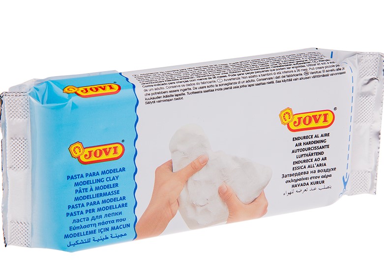 Паста для моделирования JOVI , отвердевающая , белая , 250 грамм, 83;244291