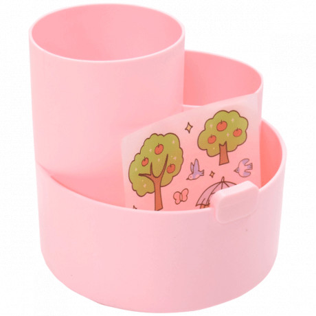 Органайзер для канцелярских принадлежностей 'deVENTE.Orbit' 12х12 , 5х12 см , цвет розовый, 4102201