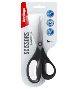 Ножницы Berlingo "Easycut 200" 16см, эргономичные ручки, европодвес DNn_16045
