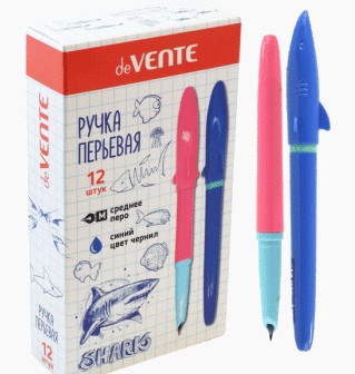 Ручка перьевая 'deVENTE. Shark' перо закрытое, среднее M (Medium), 5100002