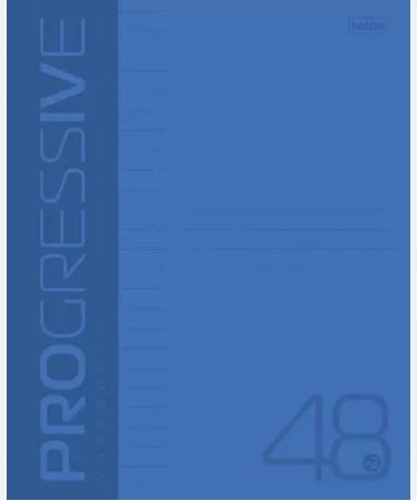 Тетрадь 48 листов, А5, линия, цвета ассорти, пластиковая обложка, 080173;080174
