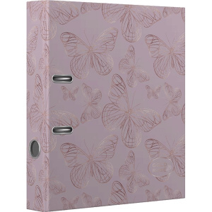 Папка регистратор , А4 , "deVENTE. Gold Rose" , 75 мм , матовая ламинация, 3091902