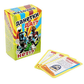Карточная игра 'Данетки', Задира-Плюс, 9039