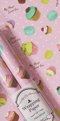 Бумага упаковочная, дизайн ассорти, 70х100 см, 811-707-708-717-636-644