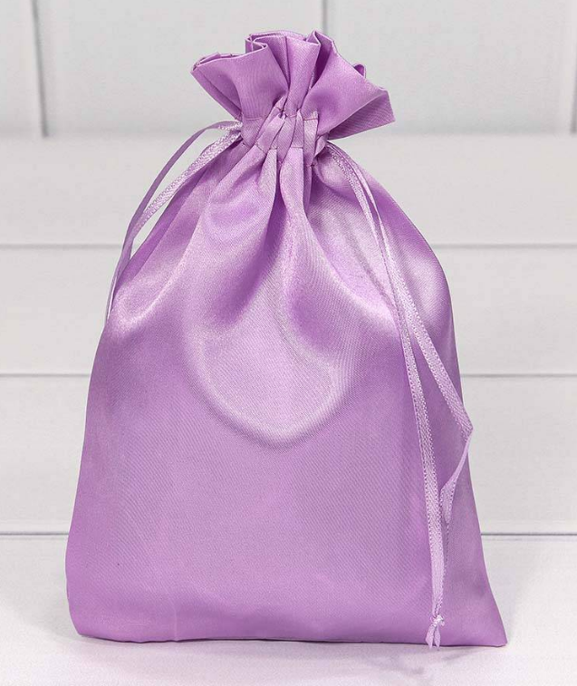Мешочки атласные 14х20 Сиреневый, 000814-14G н-й