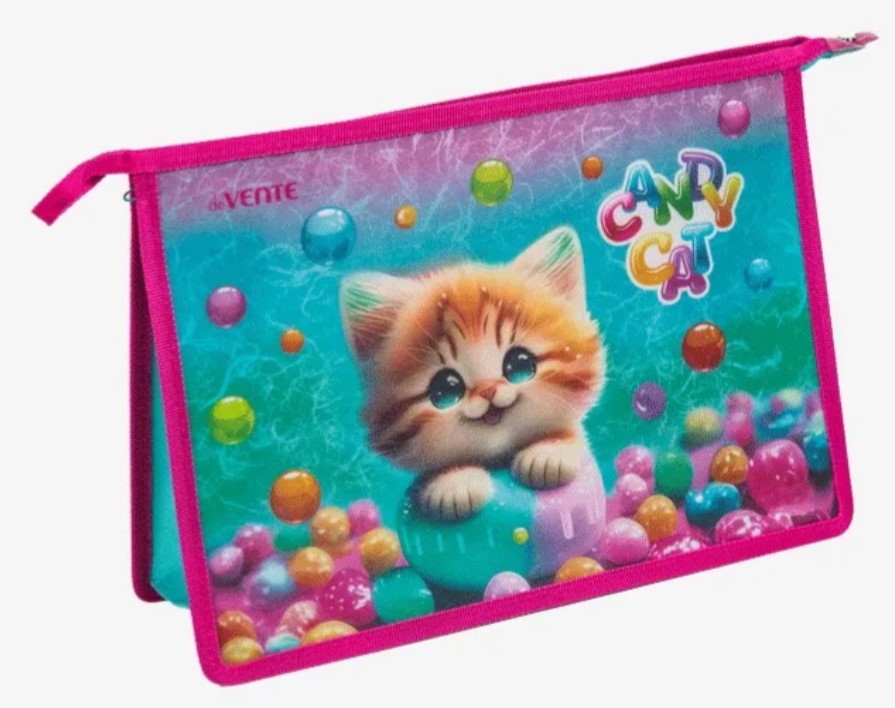 Папка для тетрадей 'deVENTE. Candy Cat' A4 (330x230x100 мм), 8056407