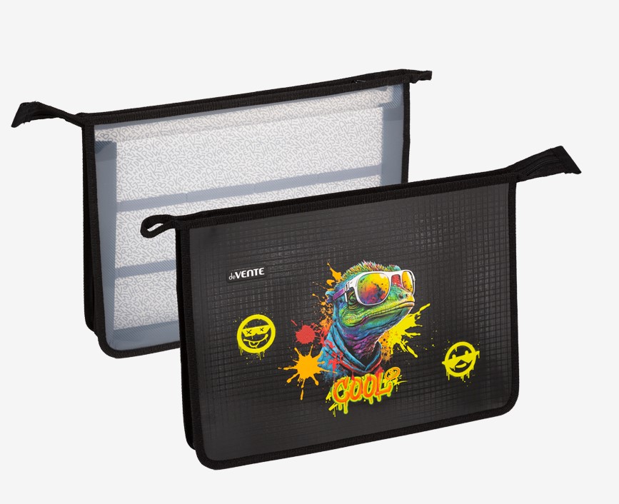 Папка для тетрадей и ИЗО 'deVENTE. Cool Lizard', (337х243х50 мм), 8057564