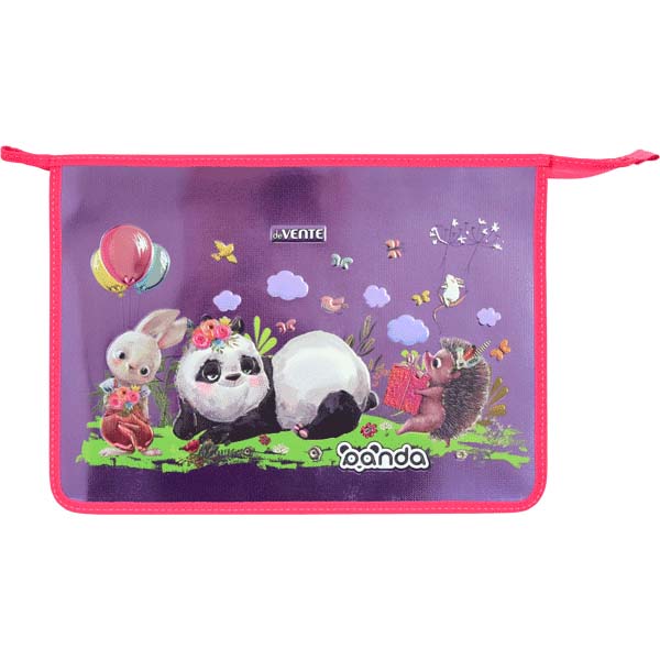 Папка для тетрадей 'deVENTE.Panda', А4 , на молнии, 8053200
