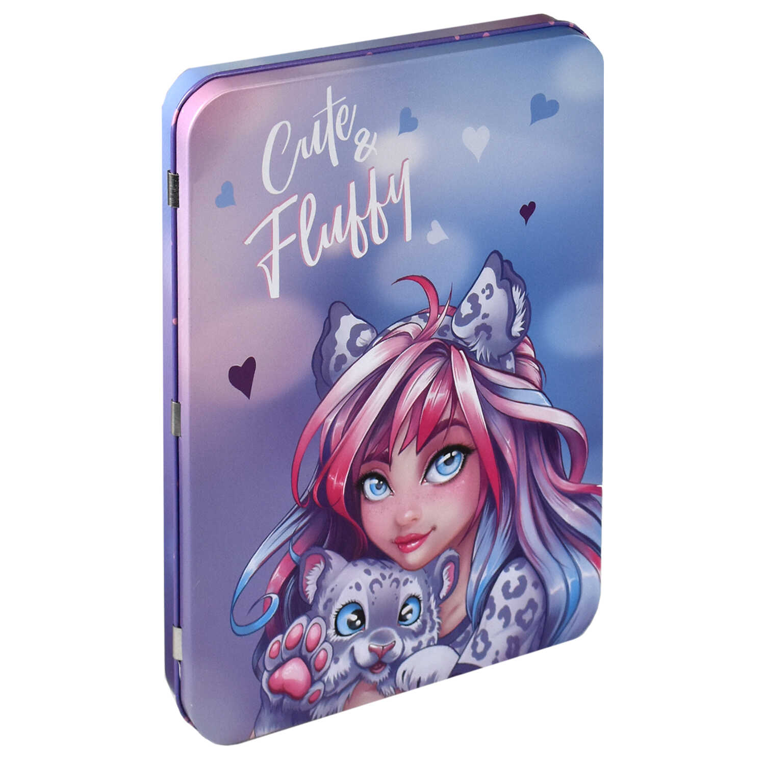 Пенал-органайзер для пишущих принадлежностей , 'Девушка с барсом', 63130