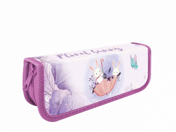 Пенал 1 секция Пчёлка , 'ЗАЙЧАТА', ПО-01