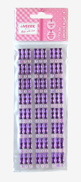 Стразы самоклеящиеся deVENTE. Кристальные узоры, 8004055