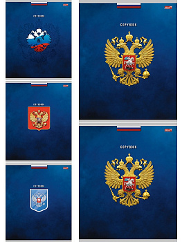 Тетрадь КЛЕТКА 48л.ГЕРБЫ 48-3798