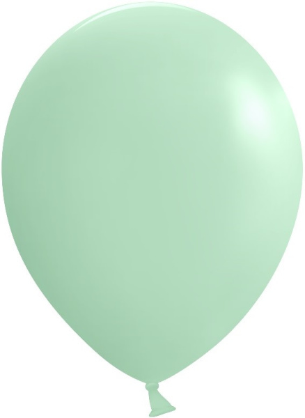 Шар (12'';30 см) Мятный, пастель, 100 шт., 612169